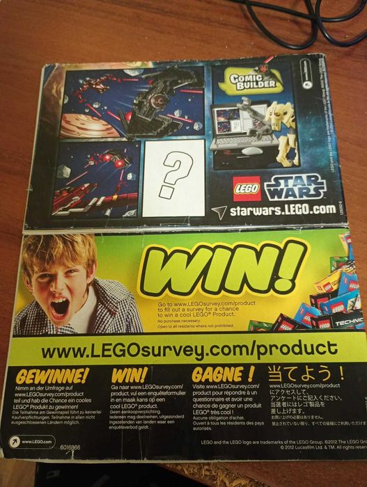 LEGO Star Wars Saesee Tiin's Jedi Starfighter 9498