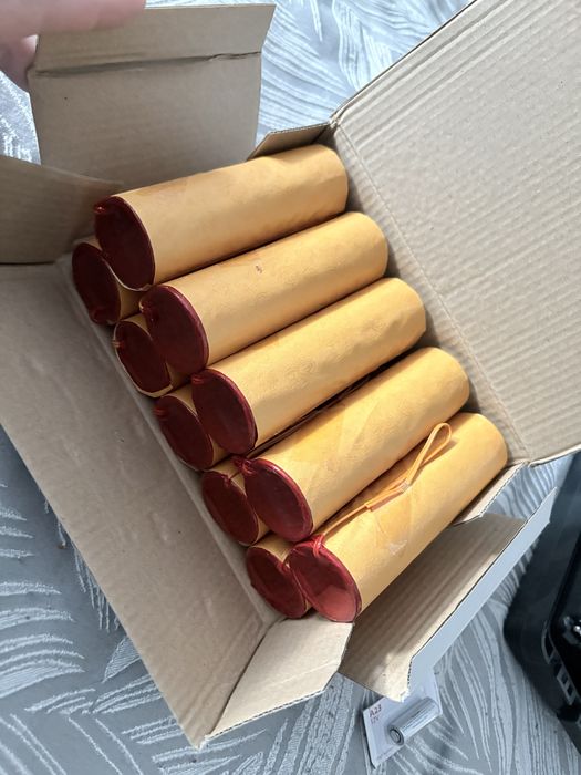 Холодный фонтан с патронами