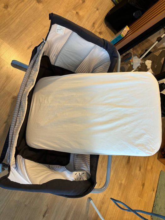 Patut atasabil Chicco Next 2 Me Air, (Albastru), 0 luni+