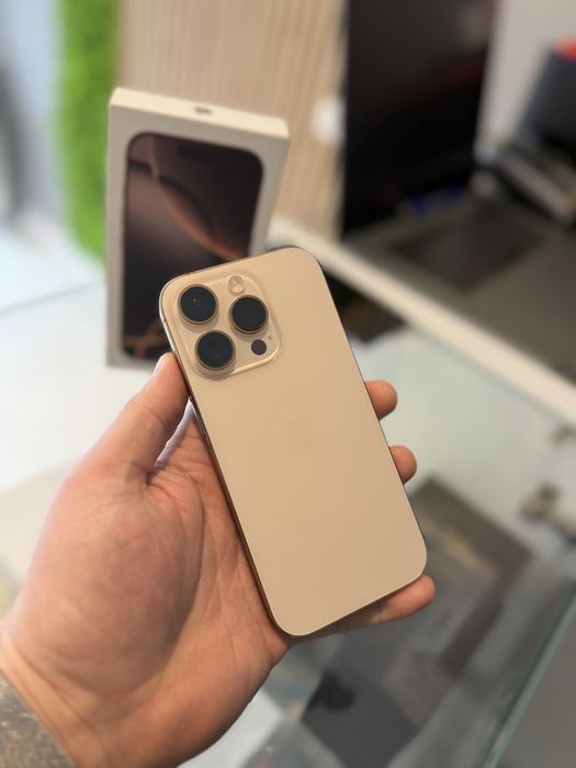 **ATS GSM**iPhone 16 Pro 256Gb Desert/Baterie98%/Grad A/Fact+Gar 12 luni