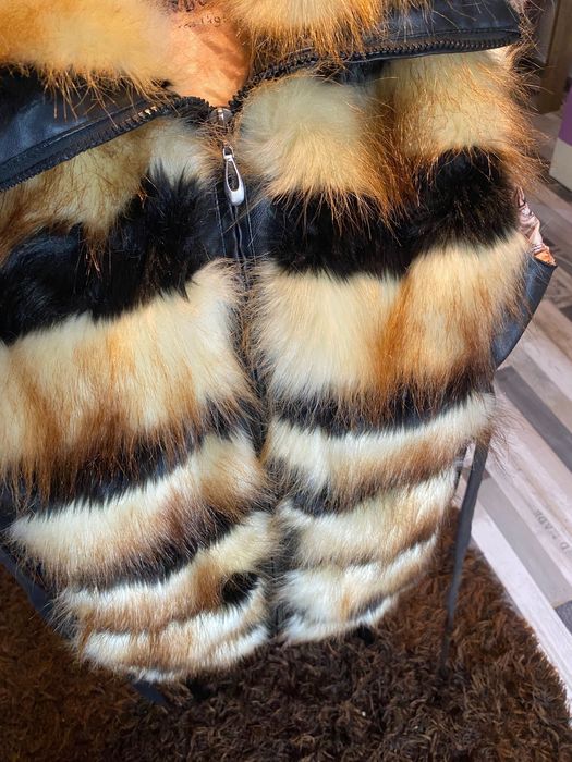 Vestă blană stare perfectă