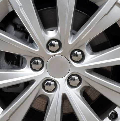 Декоративни капачки за болтове на джантите Versaco 17мм - хром