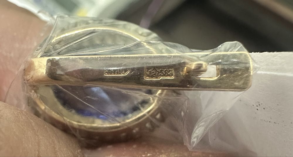 Набор сапфиром с бриллиагтами