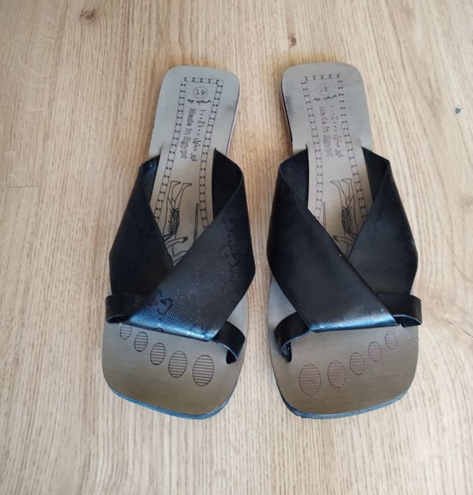 Дамски летни обувки естествена кожа