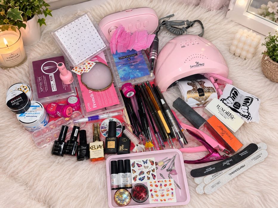 set complet unghii cu gel – kit profesiona