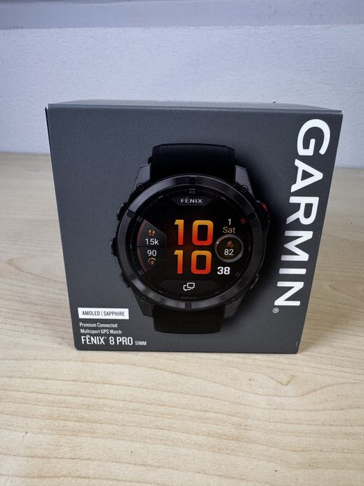 Garmin Fenix 8 Pro LTE 51 m- Amoled, titanium, sapfhire - nou sigilat