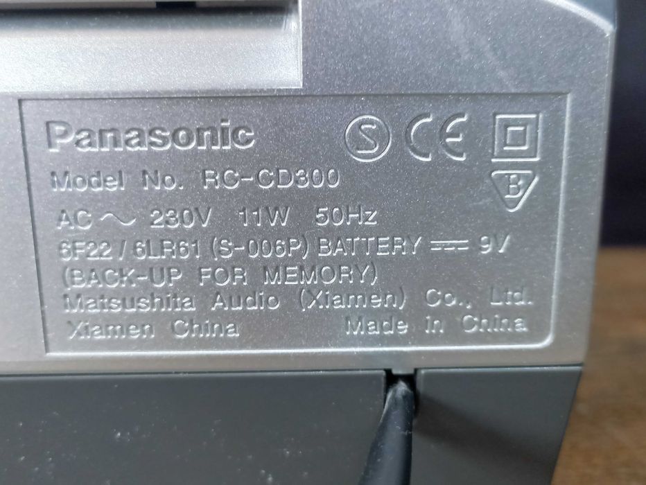 Radio-cd cu alarma Panasonic