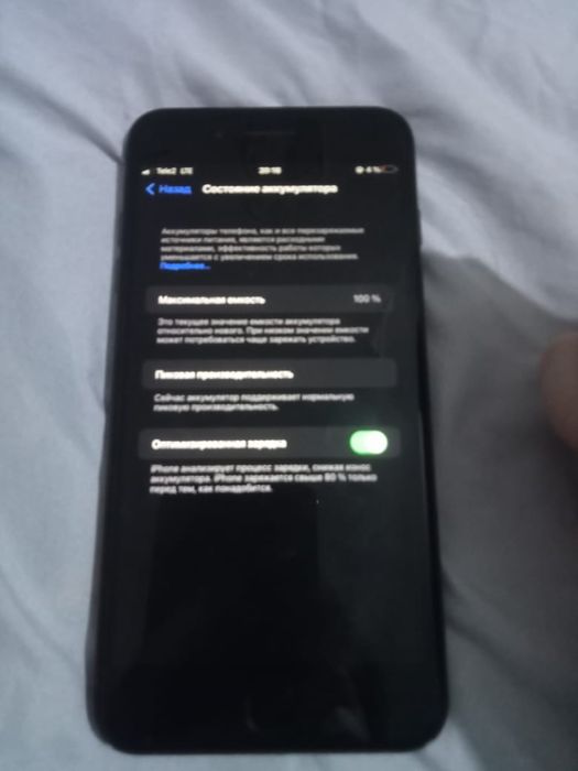Iphone 7+ 128 гб 100% акб