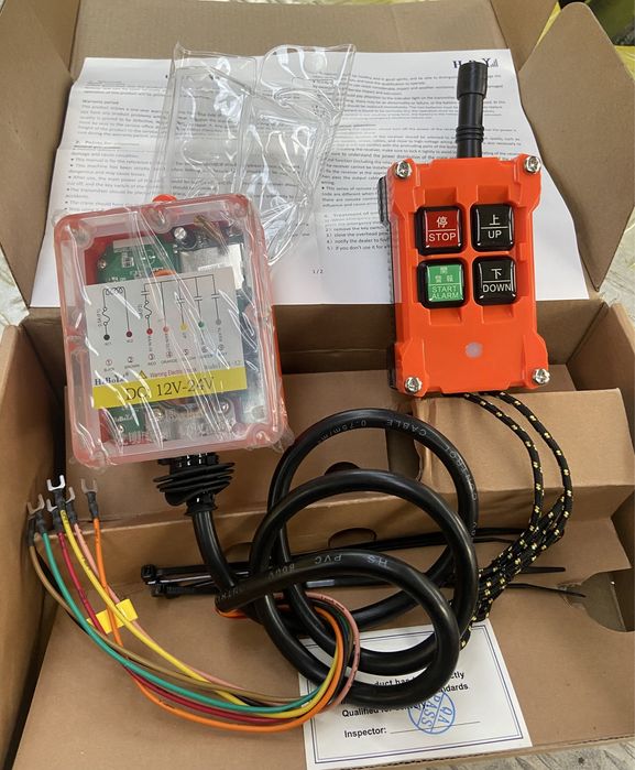 telecomanda troliu winch crane 12V - 24V