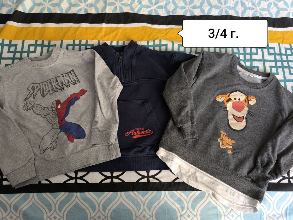 Голям лот дрехи 3-4г/ 104-Benetton, Coccodrilo, H&M, Rebel, Soul&Glory