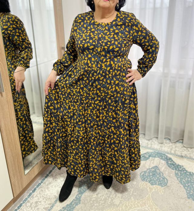 Платье штапель купра