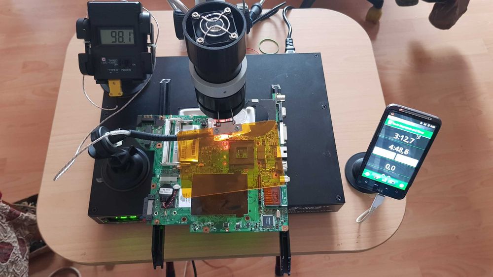 Statie IRDA-Puhui-de lipit dezlipit cu InfraRosu T862++