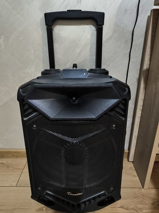 Караоке тонколона Thunder THS-B1201BTW; Bluetooth, FM радио, USB, SD c