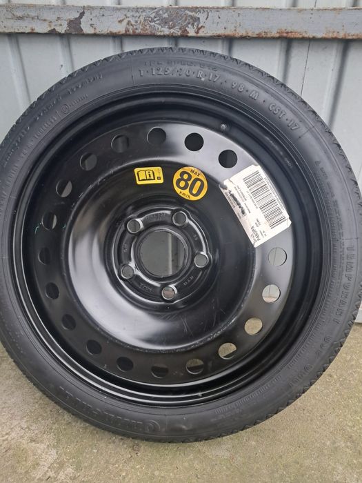 KIT Roata Rezerva SLIM 5x120 17'' OEM Opel Insignia + KIT COMPLET