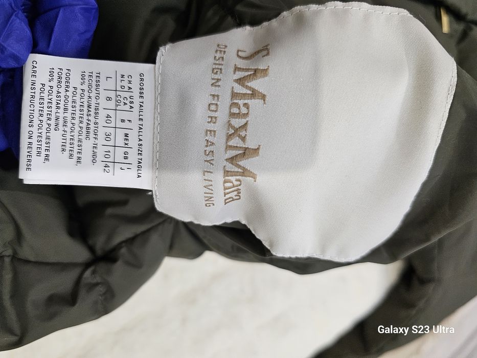 Продам пуховик фирмы Max Mara