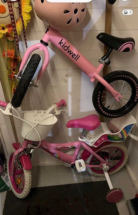 bicicleta copil Kidwell Cruzer si Bicicleta Toimsa Fantasy