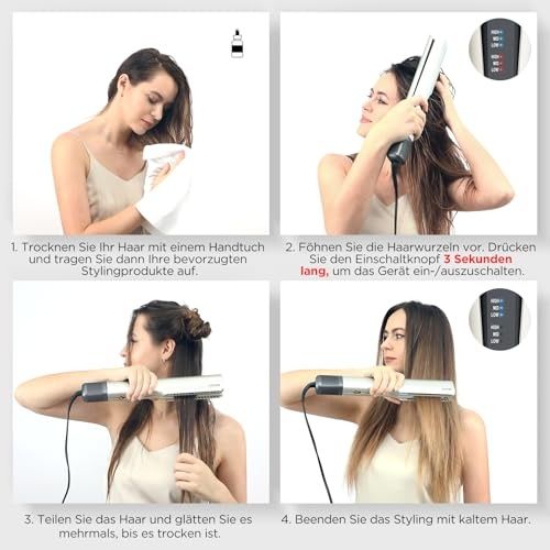 Преса за изправяне с въздух Parwin Pro Beauty lonic Air Straightener