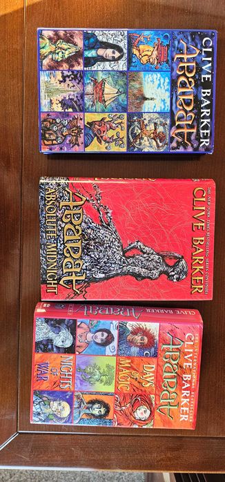 Carti Stephen King Thinner si Clive Barker seria Abarat