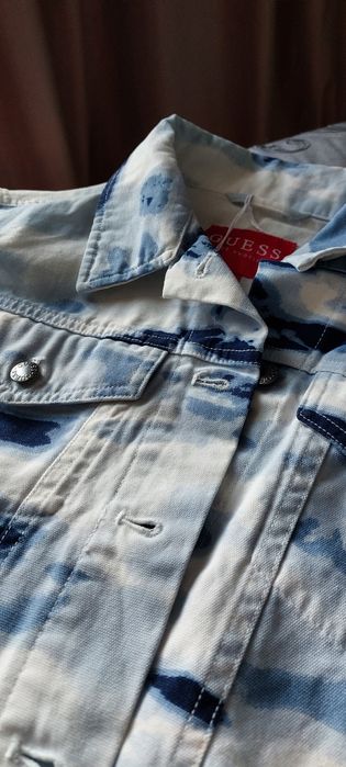 Дамски дънков елек Guess