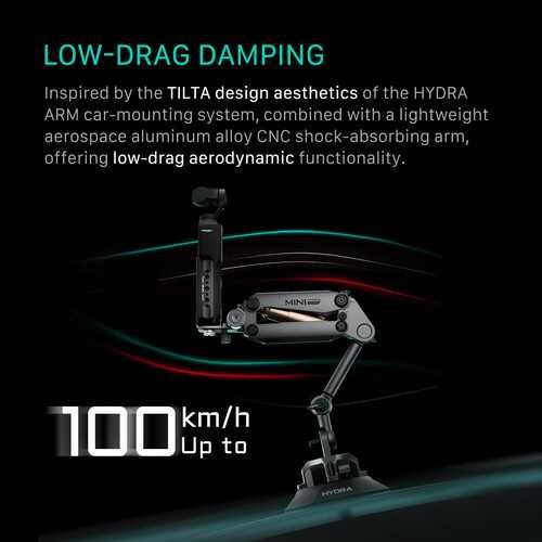 Stabilizator Tilta Hydra Alien Mini Electronic Suction Cup Kit