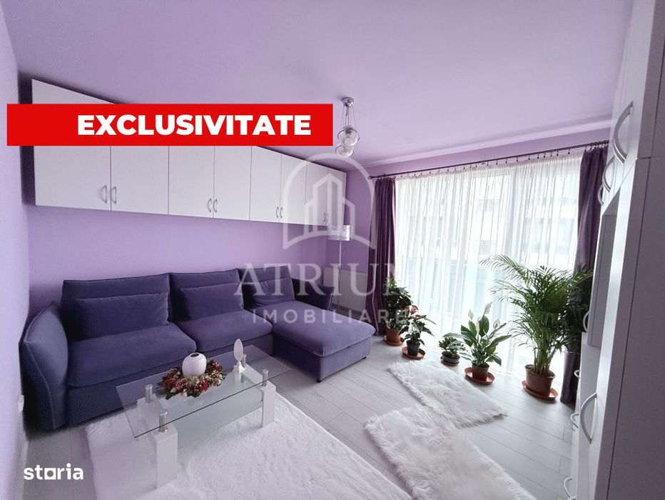 Apartament 2 camere decomandate, 56 mp utili, zona Floresti Porii — fotografia 1