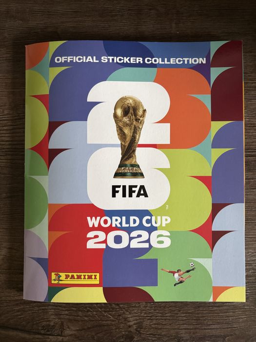 Panini FIFA World Cup 2026 размяна на стикери и албум с 500 стикера