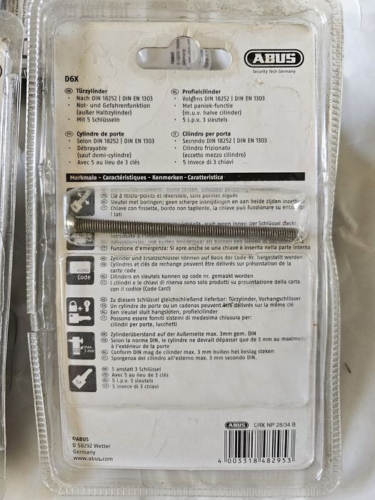 Abus butuc de usa verofer Bks yale