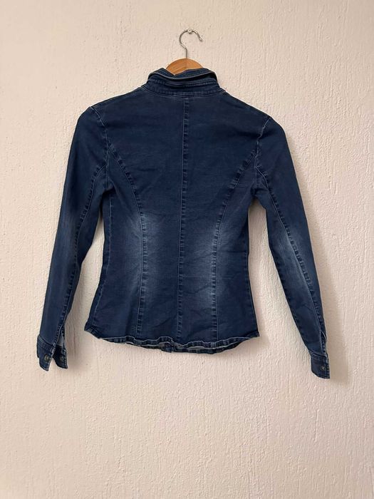 Дънкова риза с бродерия Miss Sixty