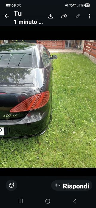Peugeut 307cc decapotabil