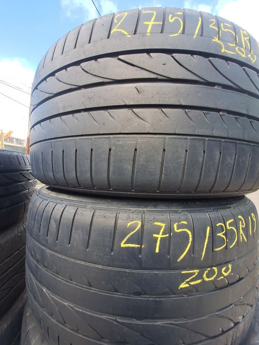 2 anvelope vara 275/35r19 Bridgestone rft runflat Montaj Gratuit