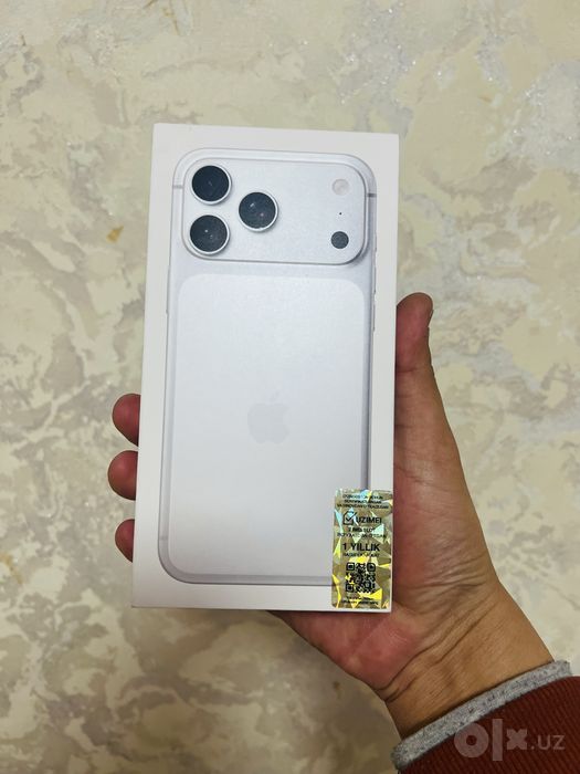 Apple 17 pro Max 256 Silver Новый