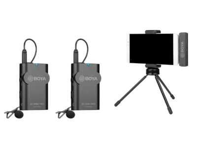 BY-WM4 ProK4 Двухканальная беспроводная микрофонная