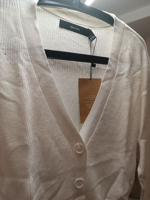 Pulover Vero Moda alb