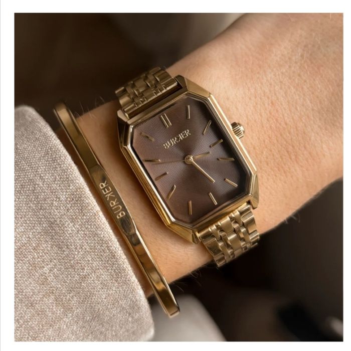 Часы BURKER Isabell Gold Brown