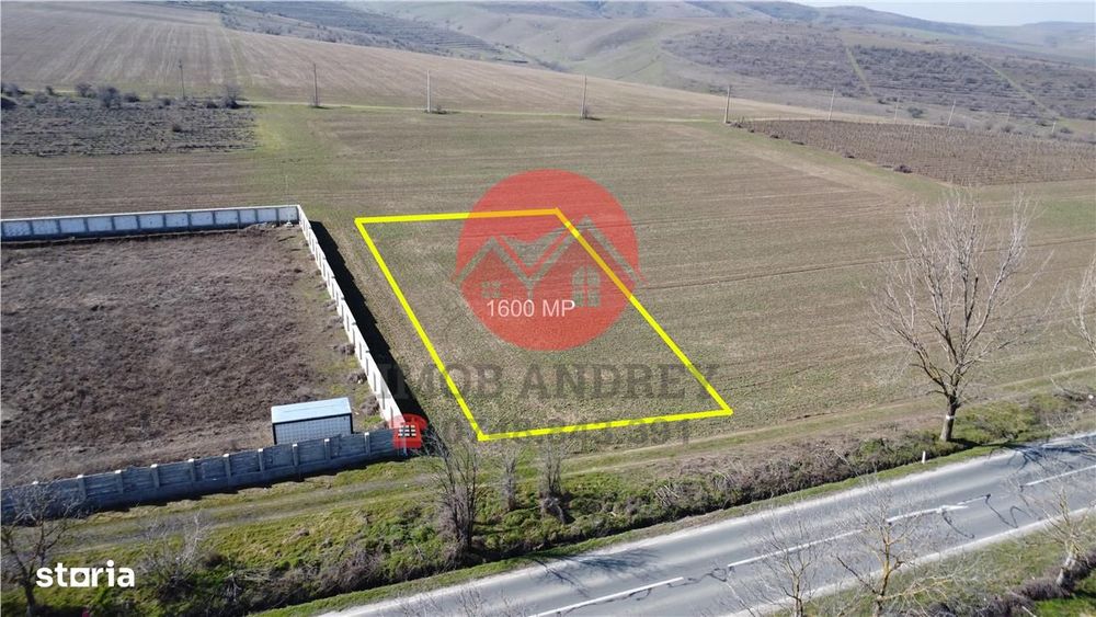 Teren intravilan 1600 mp Mineri, deschidere E87, ideal investitie
