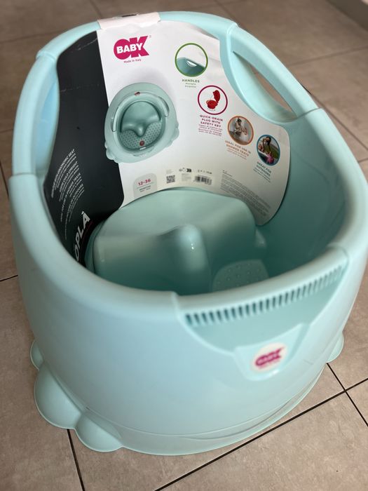 Cadita de dus OK Baby - Opla, albastru