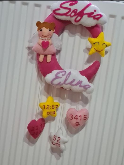 Nume personalizate din fetru