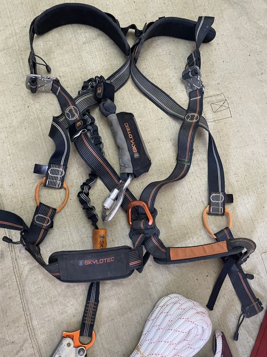 ham de siguranță alpinism utilitar pentru lucrul la înălțime Skylotec Ignite Neon