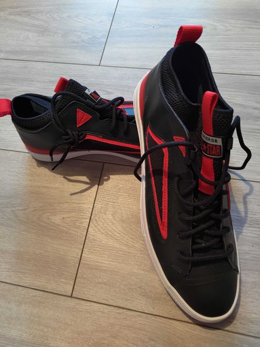 Converse All Stars negru/rosu