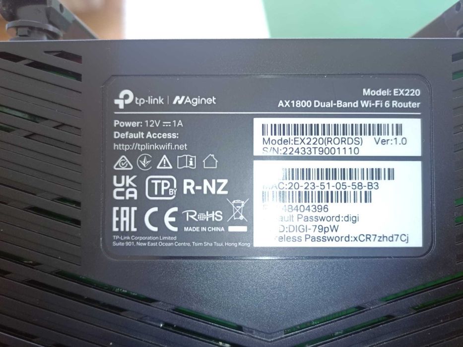 ROUTERE TPLINK : AX72 , AX5400,  C64 AX1800