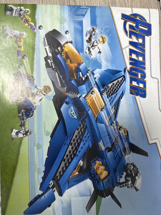 Лего марвел квинджет