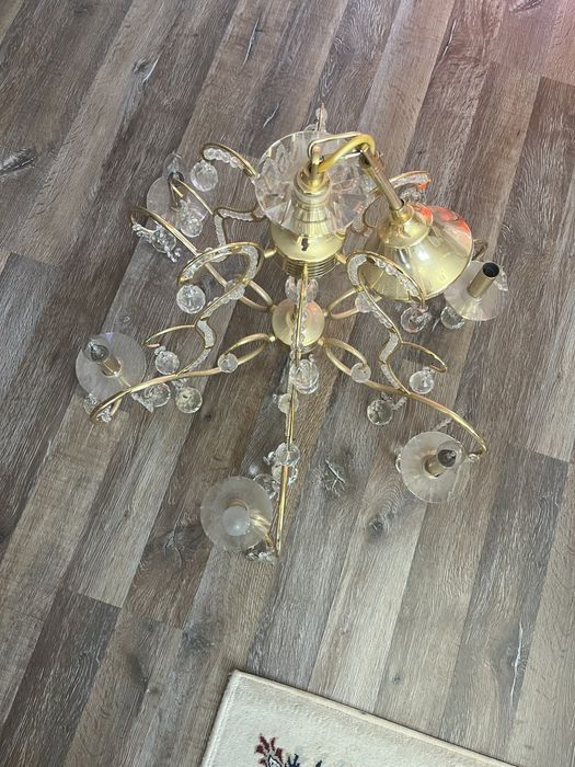 Люстра хрустальная,