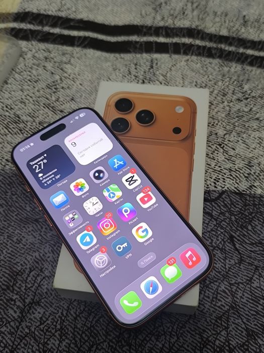 iPhone 17 pro 1tb Za/a 2 ta sim