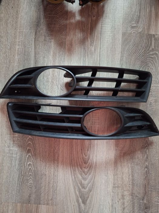 Комплект решетки+халогени за пасат б6