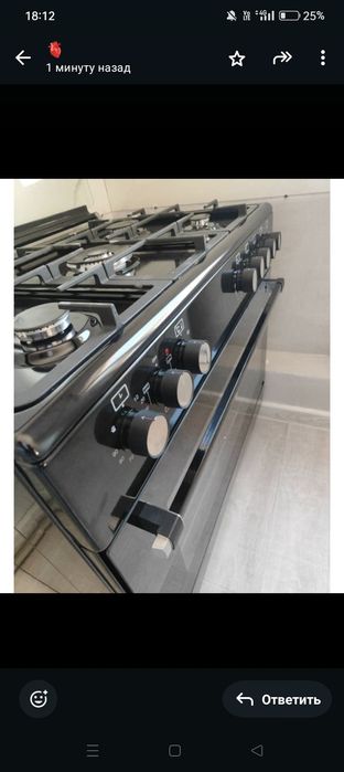 Новая газовая плита не пользовались цена 250.000 тг покупали за 300.00