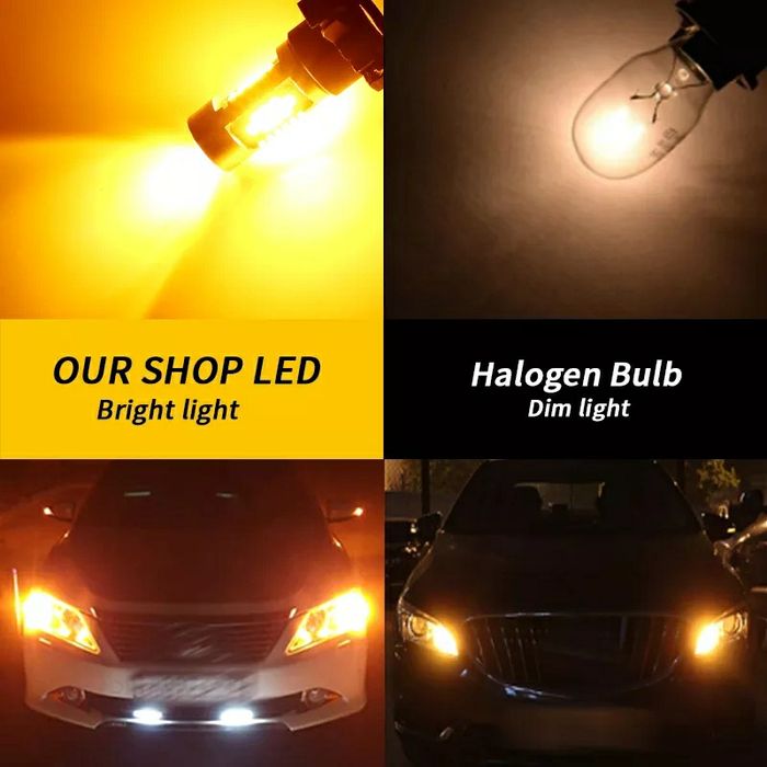 Becuri Led PY24W CAN-BUS(Audi,Bmw,Vw,Mercedes) Calitate Premium