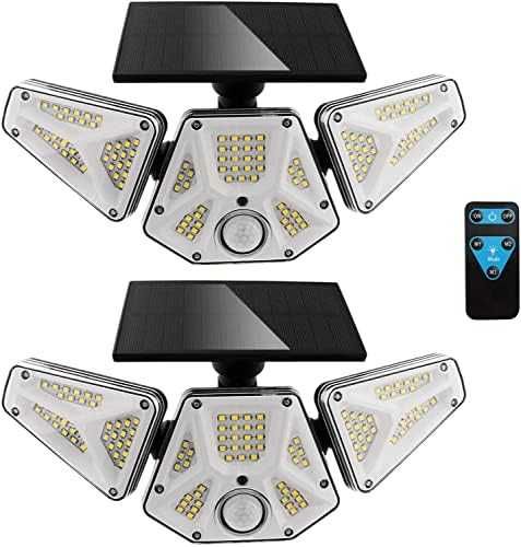 Нови 2 броя слънчеви външни светлини Соларни лампи за градина, двор