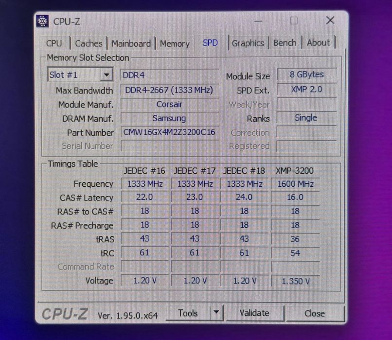 32GB RAM  3200MHz DDR4 Corsair PRO RGB