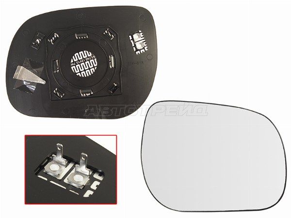 Полотно зеркала Toyota Rav 4