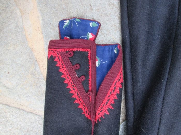 19 век стара автентична родопска носия ,необличана